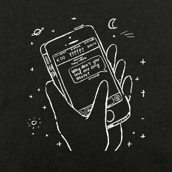 100% Cotton Unisex Black Figure Printed Stretch Short Sleeves Medium Length Tee - Picture 2 of 5